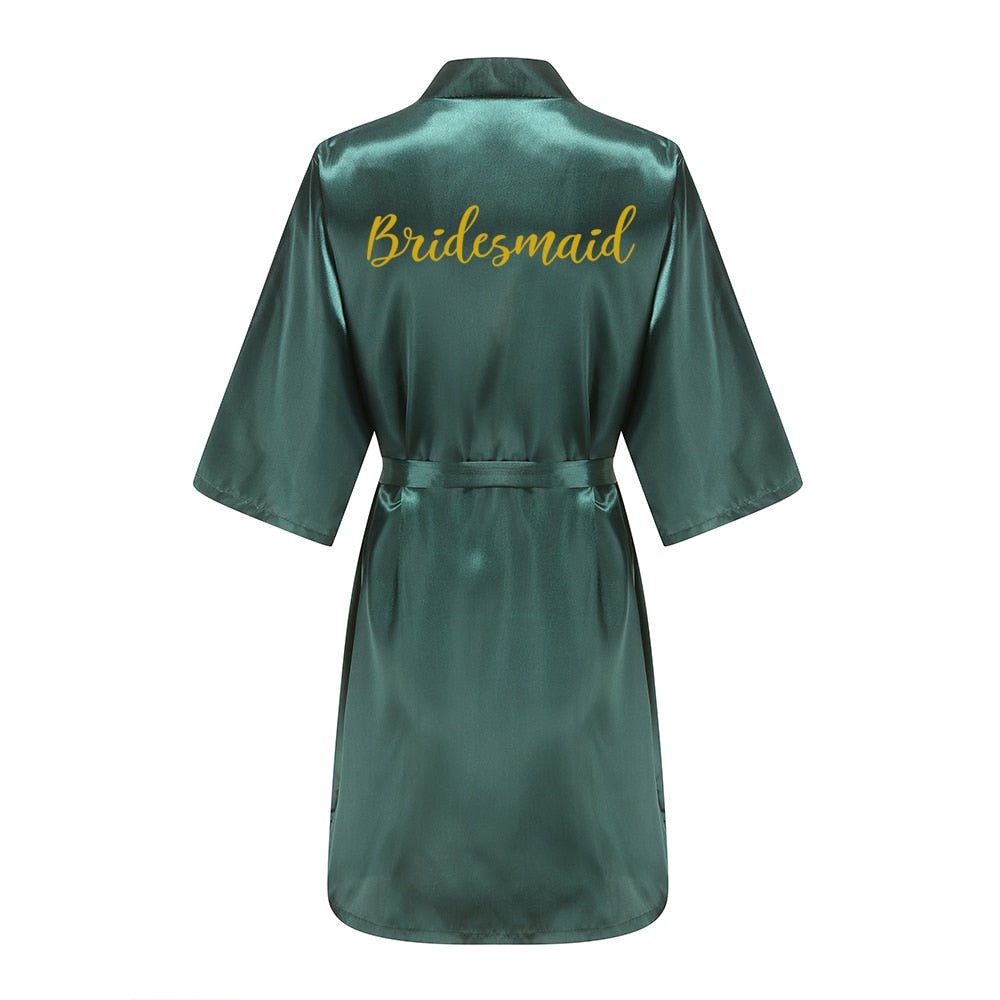 Bridesmaids Satin Robes