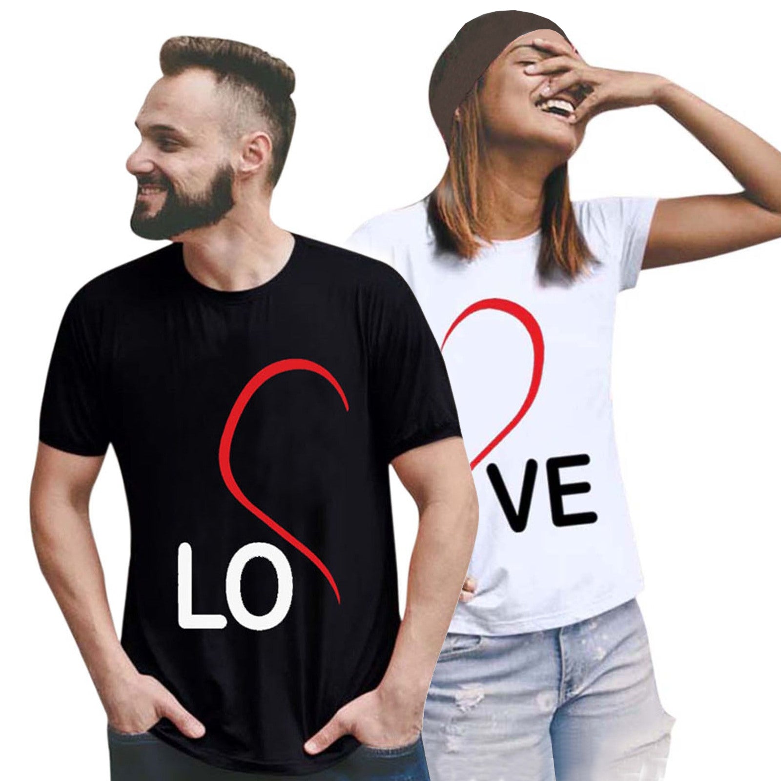 Matching Love Shirts for Couples