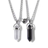 Stone Magnetic Couple Necklaces