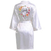 Team Bride Satin Robes