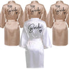 Team Bride Satin Robes