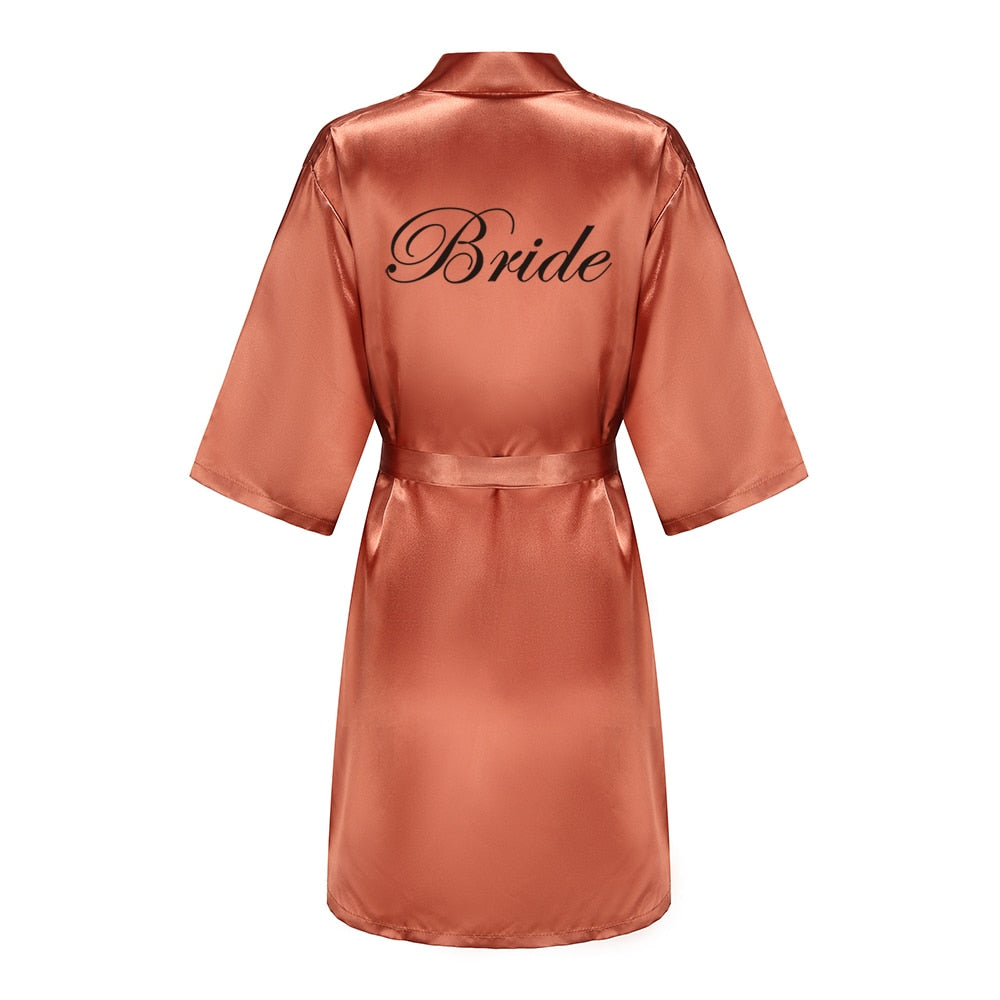 Personalized Satin Robes for Bridesmaids