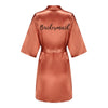 Personalized Satin Robes for Bridesmaids