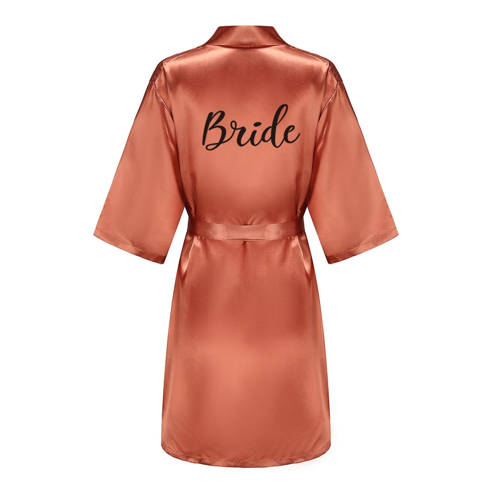 Personalized Satin Robes for Bridesmaids