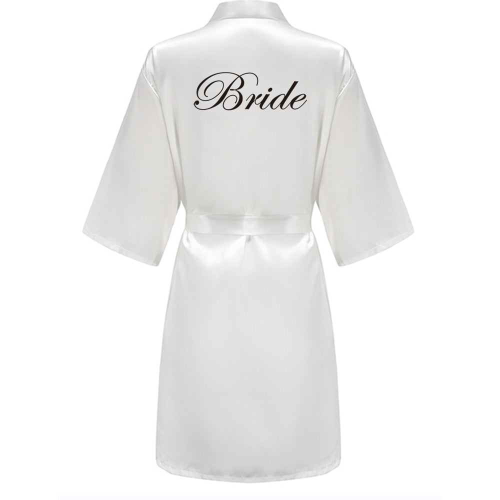 Personalized Satin Robes for Bridesmaids