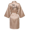 Team Bride Satin Robes