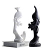 African Couple Statue