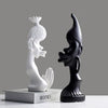 African Couple Statue