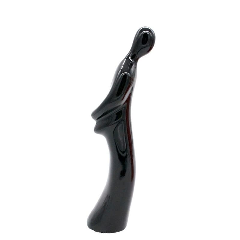 Abstract Stone Couple Hugging Statue