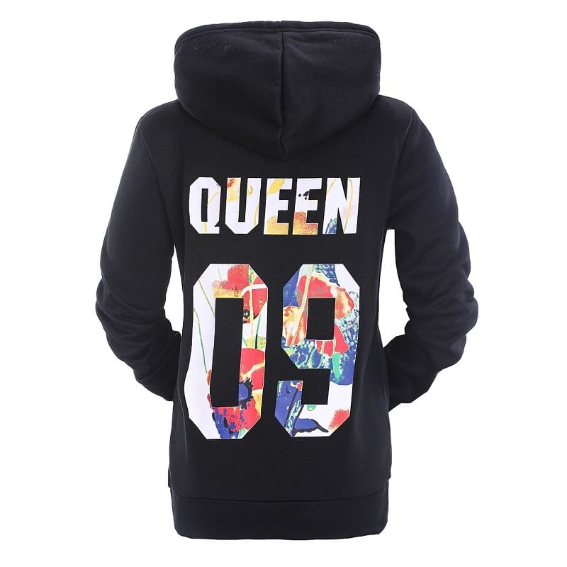 Royal couple hoodies