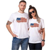 America couple t shirt