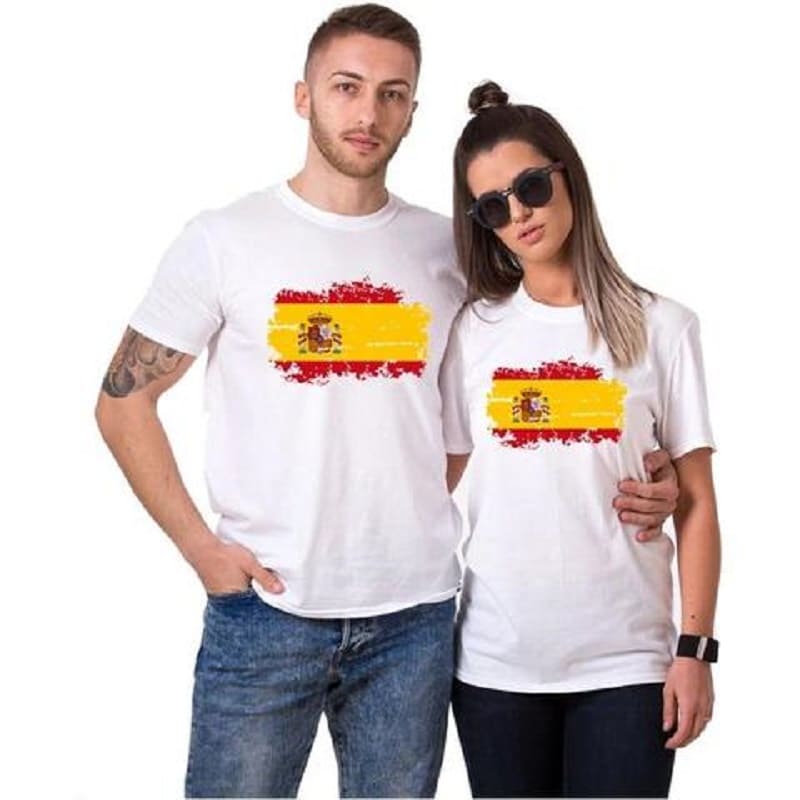 Spain shirt for couples