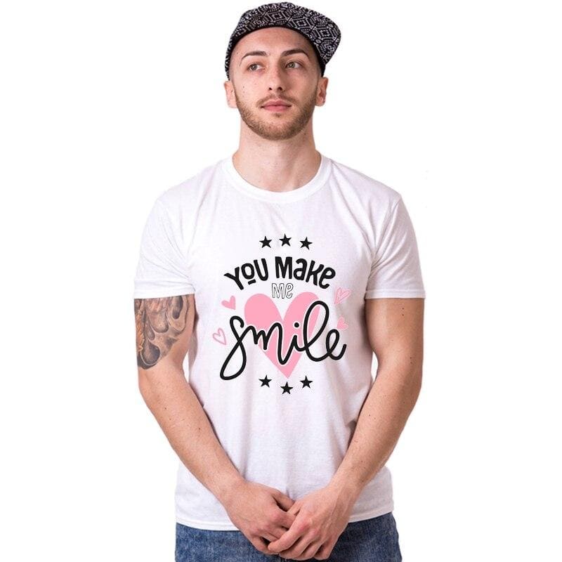 Cute couple shirts Smile