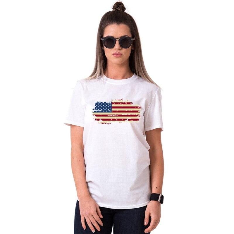 America couple t shirt
