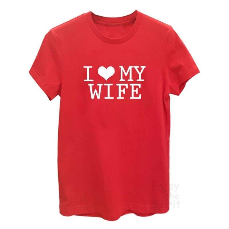 I love my wife shirt
