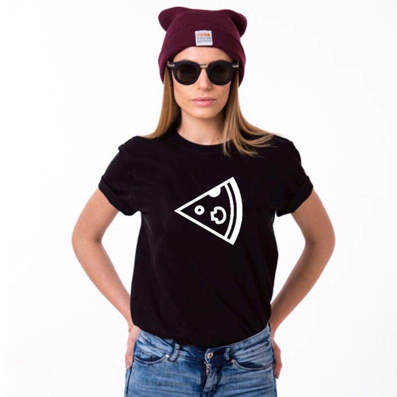 Pizza funny couple shirts