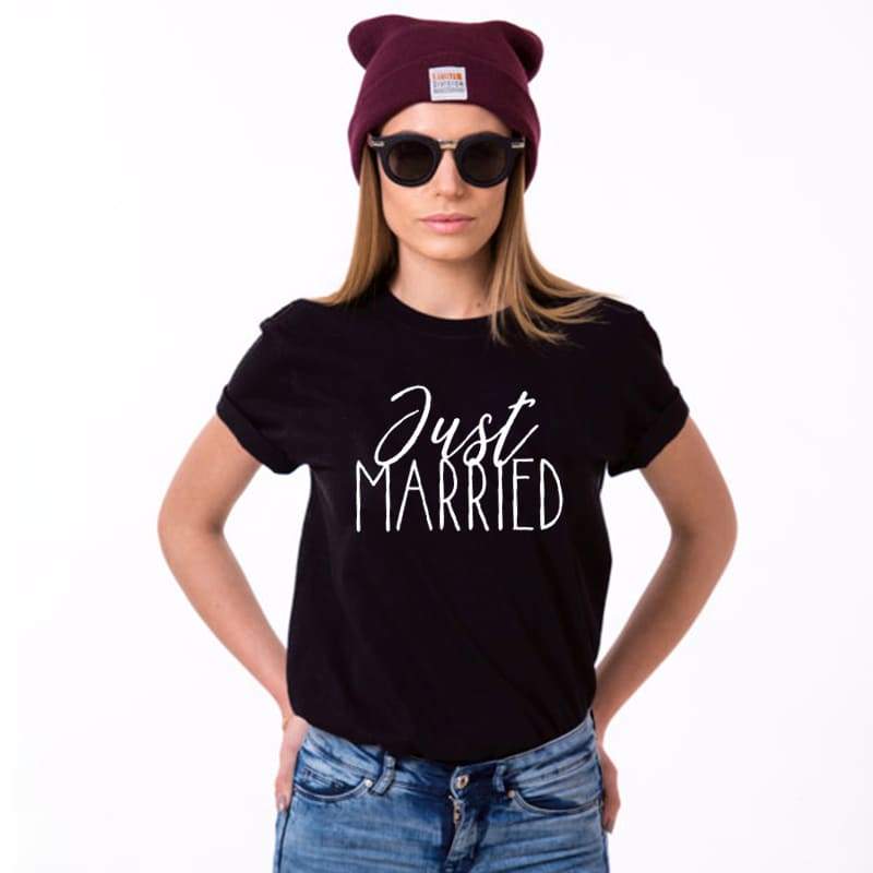 Just married couple shirts
