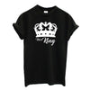 King and queen crown couple shirts