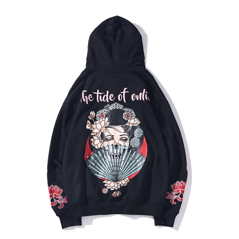 Anime Couple Hoodie Death Love - Black / XL - Hoodie