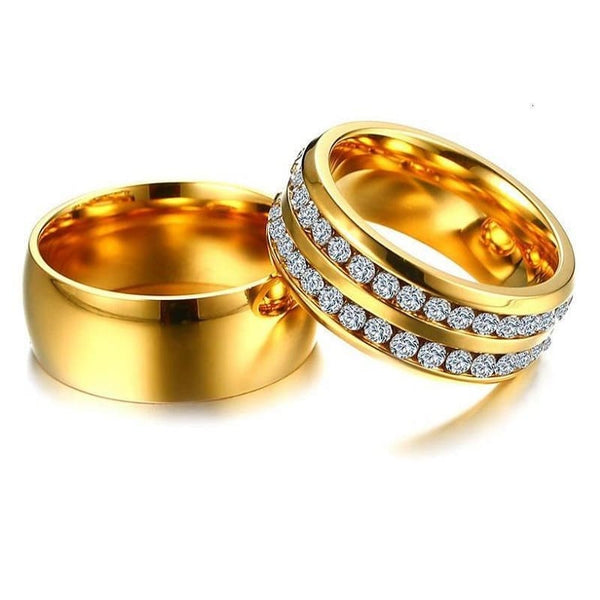Gold promise ring | My Couple Goal
