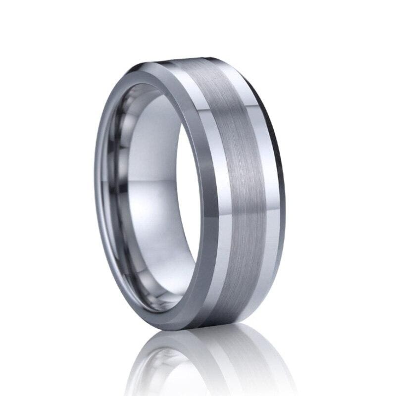 Titanium promise rings for couples