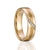 Gold wedding band rings