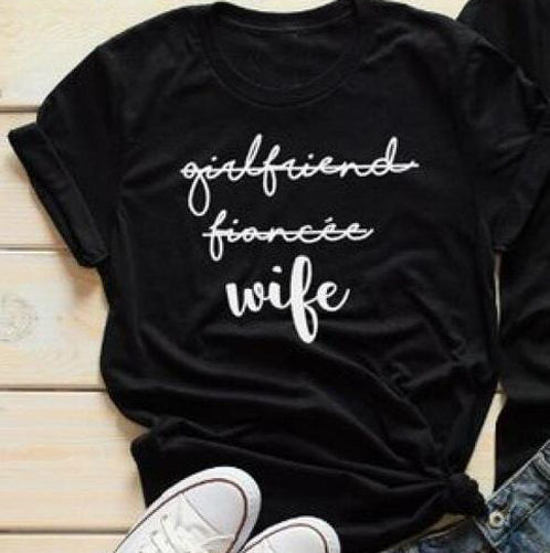 Bride and groom t shirts funny