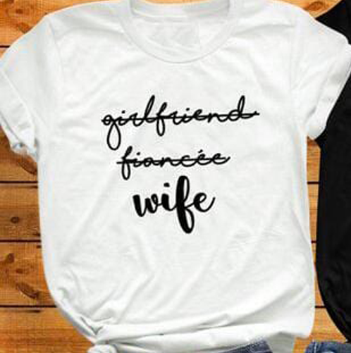 Bride and groom t shirts funny