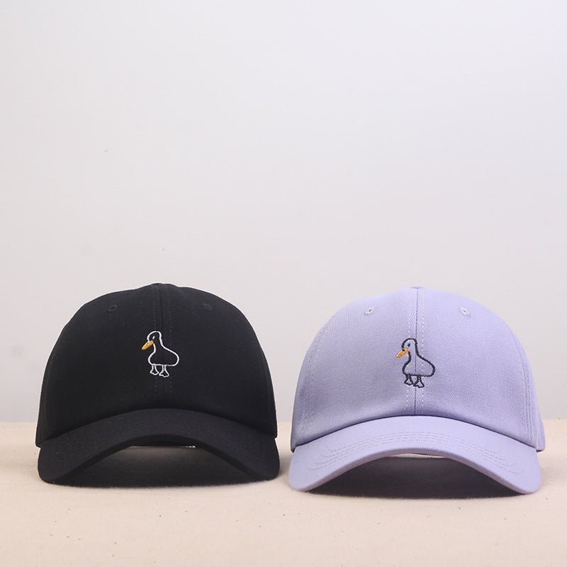 Duck matching baseball caps