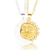 Sun and Moon Necklace Couple