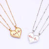 Beating Heart Necklace for Couples