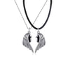 Stainless Steel Necklace for Couple Devil Wings