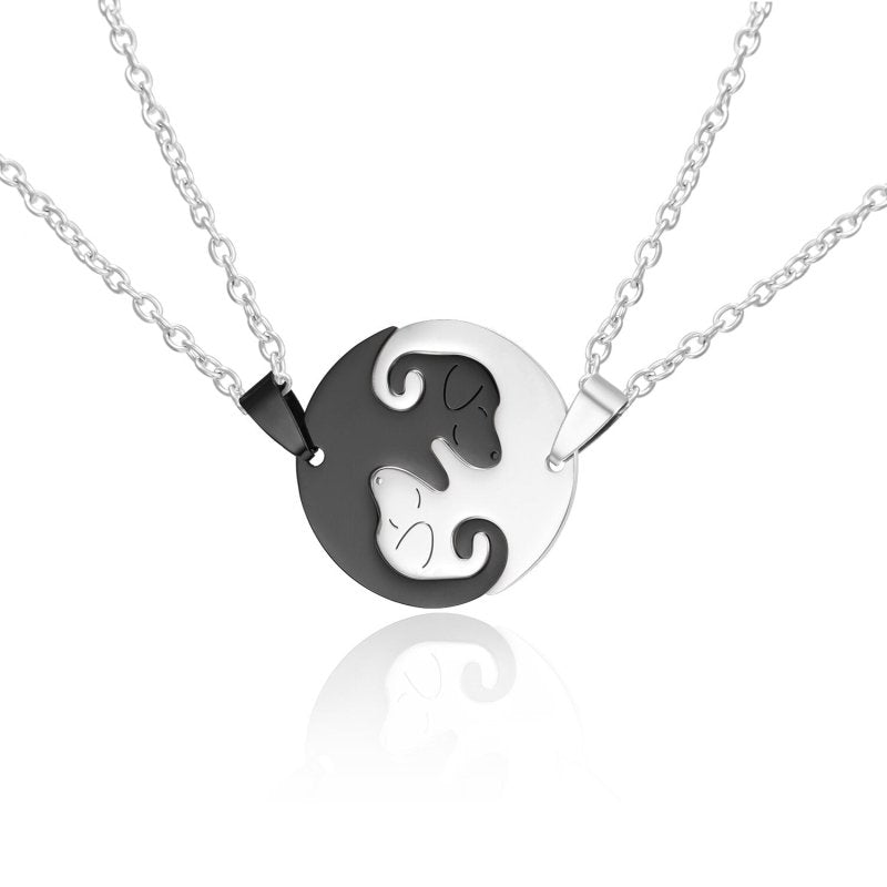 Dog Necklace for Couples