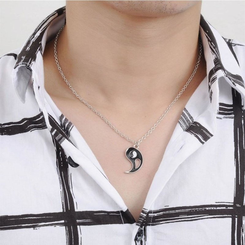 Matching Yin Yang Necklaces