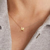 Couple Initial Necklace