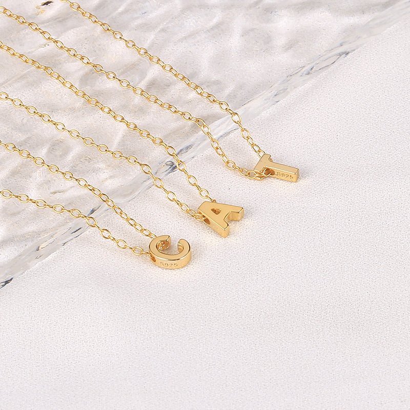 Buy Double Initial Necklace With Heart Couple Heart Necklace Couple Initial  Letter Necklace Valentines Day Gift for Her Dainty Necklace Online in India  - Etsy