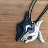 Wolf and Lamb Couple Necklace