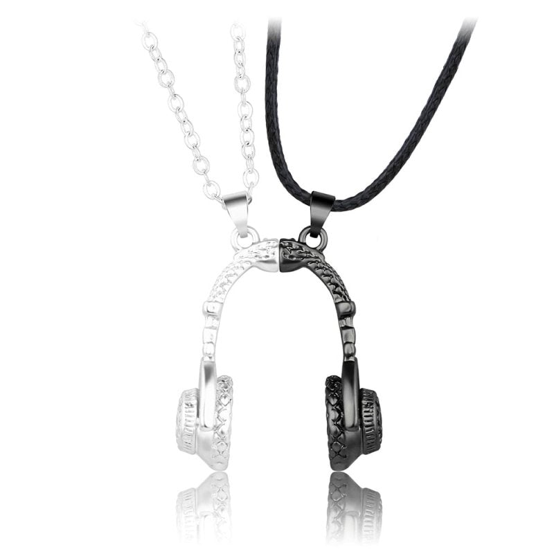 Headphone Necklace for Couples