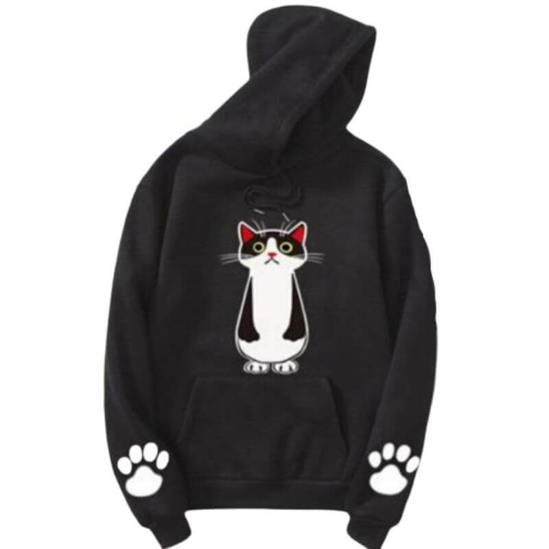 Couple Hoodies Korean Cats - Hoodies