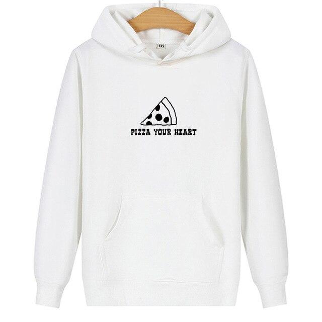 Couple Hoodies Pizza - Her / S - Hoodies