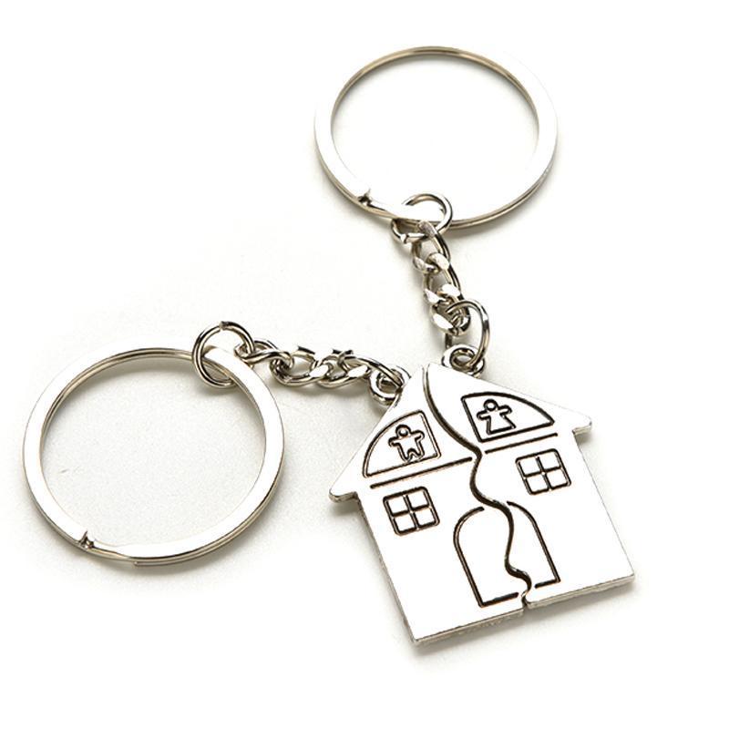 Couple Keychain Romantic House - Keychain