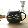 Couple Mugs Cat - Black - Mug