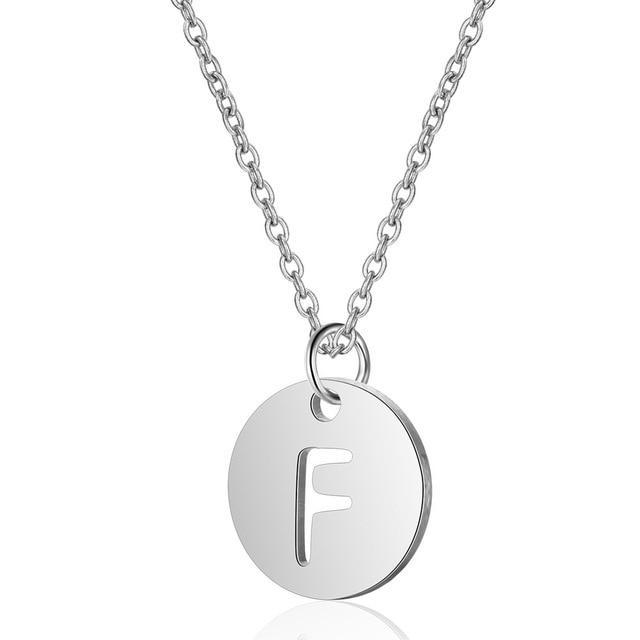 Couple Necklaces Initials - F - Necklaces