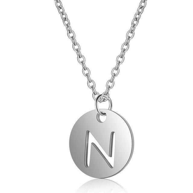 Couple Necklaces Initials - N - Necklaces