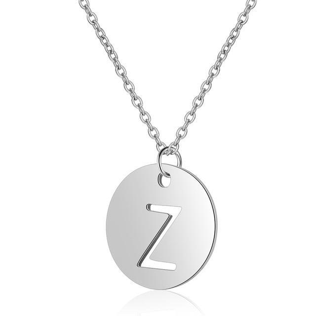 Couple Necklaces Initials - Z - Necklaces