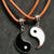 Couple Necklaces Yin Yang - Black - Necklaces