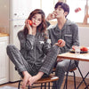 Gray Couple Pajamas