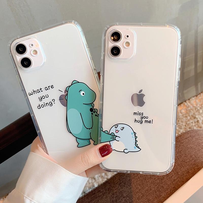 Couple Phone Case Dinosaur