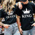 Black King and queen couple t shirts