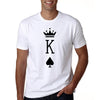 Couple T-shirts King and Queen Symbols - Him / S - Shirt